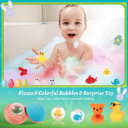 Easter Sale🐰🛁Bath Bombs for Kids with Surprise Inside🥚✨