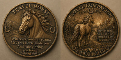 🐎 Travel Horse Lucky Coin