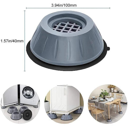 🔥LAST DAY SALE 49% OFF-🏡  Anti-Vibration Washing Machine Pads (4PCs) - Noise Reducing & Stabilizing Base for Quiet Operation and Floor Protection 🧼🔇