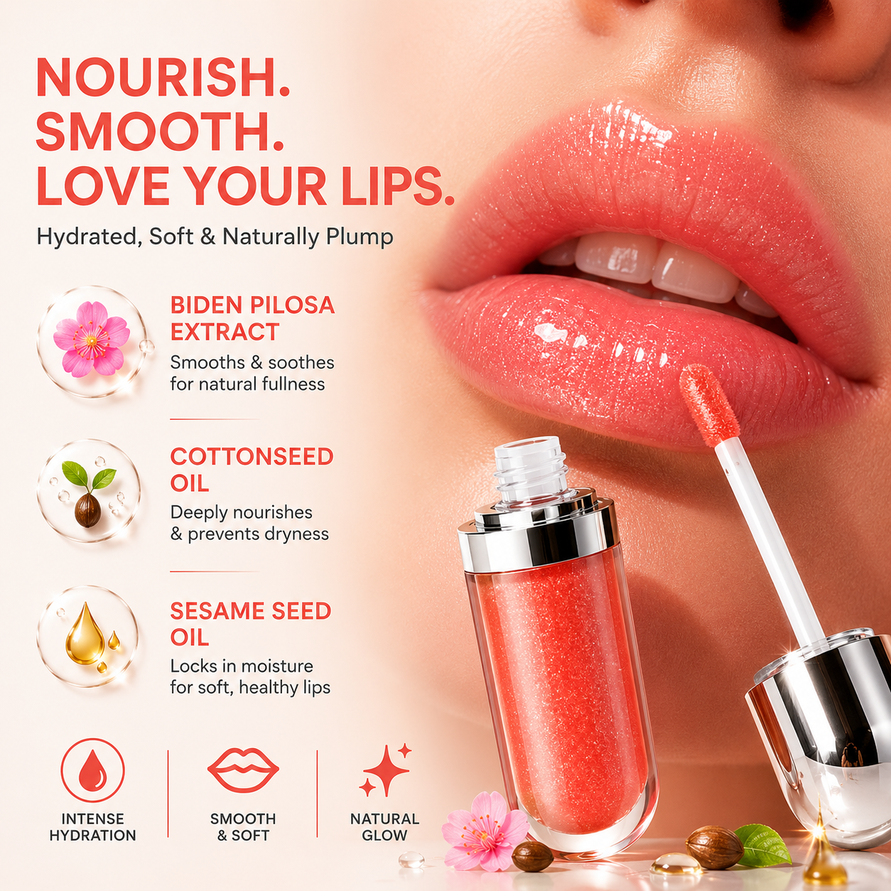 Milano 3D Hydra Lipgloss | Softening Lip Gloss For A 3D Look