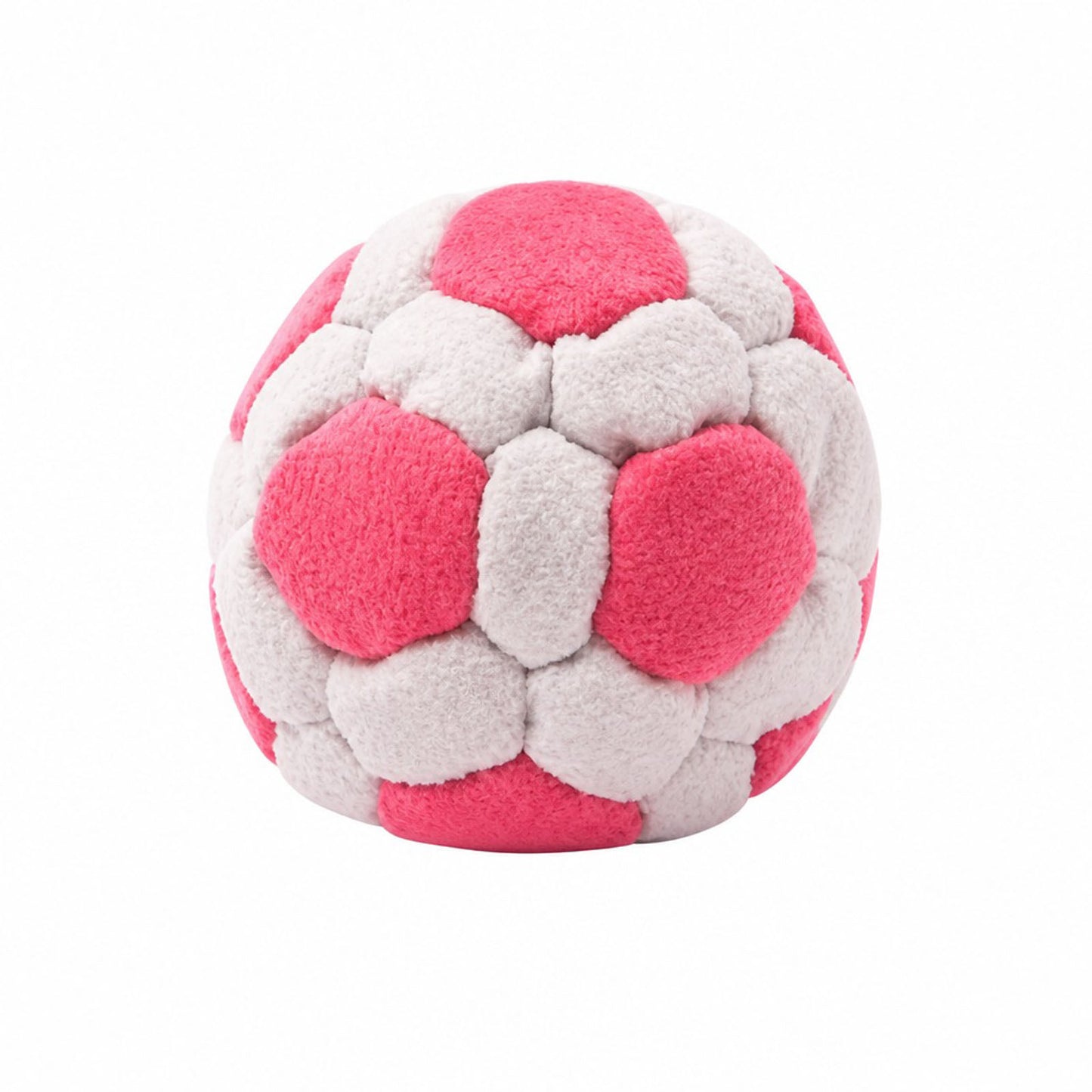 6 Pack Soccer Hackys Footbag Sacks - Soft Plush Footbags for Adults