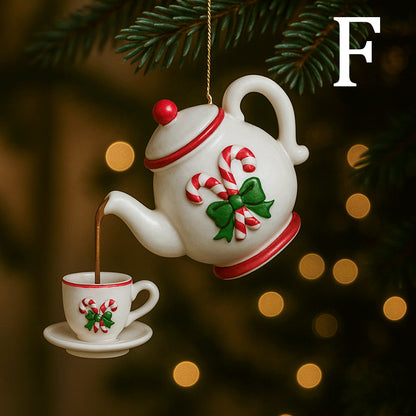 Christmas Teapot Ornament