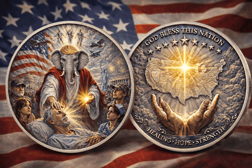 The "Presidential Miracle Moment" Commemorative Coin