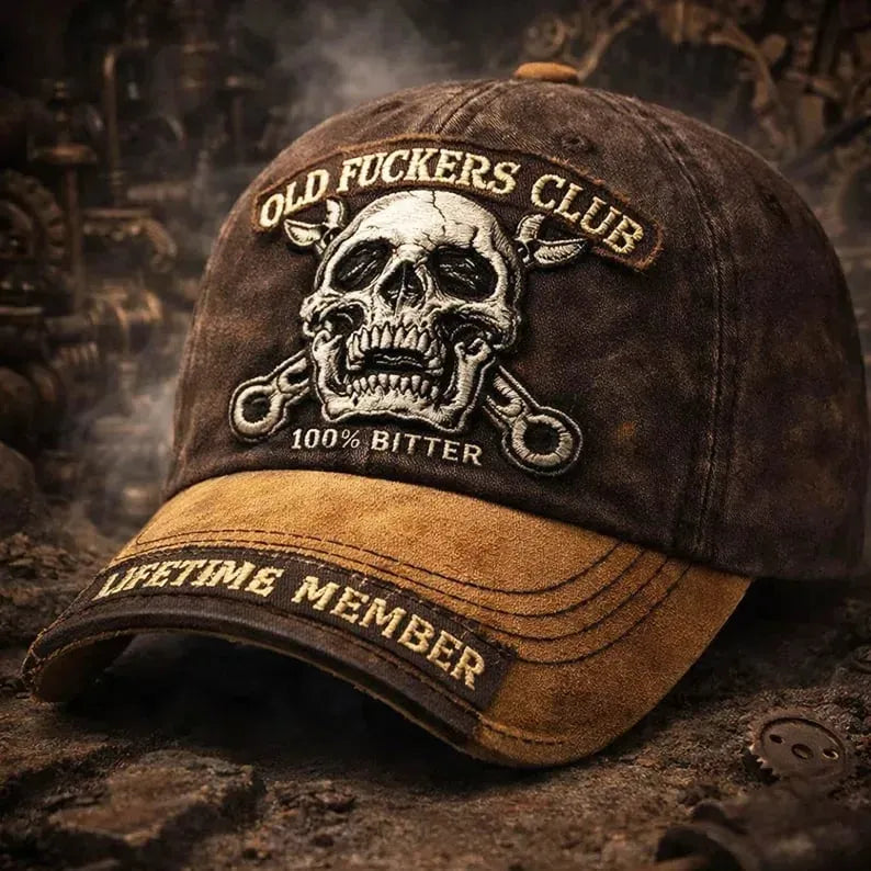 Old Fuckers Club-Vintage Baseball Cap🎁