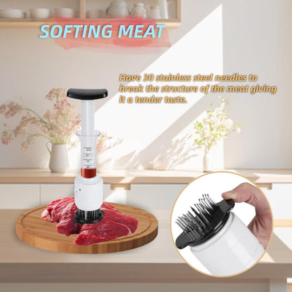 2-in-1 Meat Tenderizer & Marinade Injector