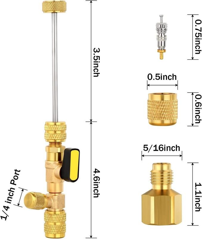 🛠️Home & Auto AC Valve Core Remover Installer Tool🏠
