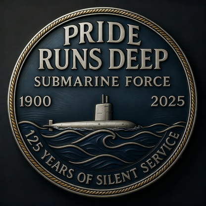 🔥Last Day 50% OFF-⚓ “U.S. Submarine Force 125th Anniversary” Commemorative Coin 🇺🇸
