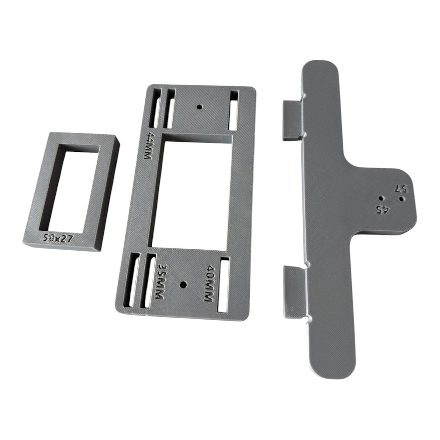 🔧 Adjustable Tubular Latch Jig Router Template