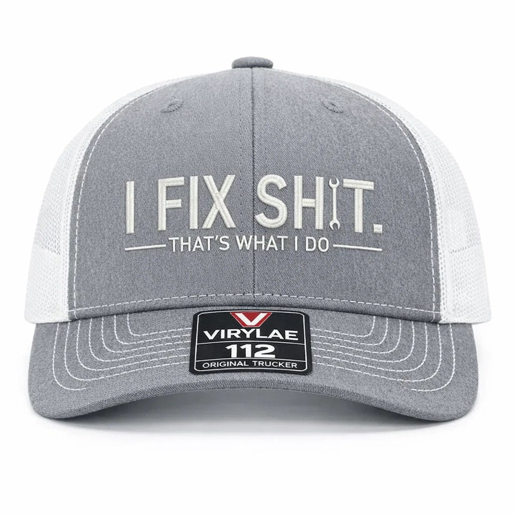 🔥LAST DAY 57% OFF-🛠️ I Fix Shit Trucker Hat – Funny Mechanic & Fixer Cap
