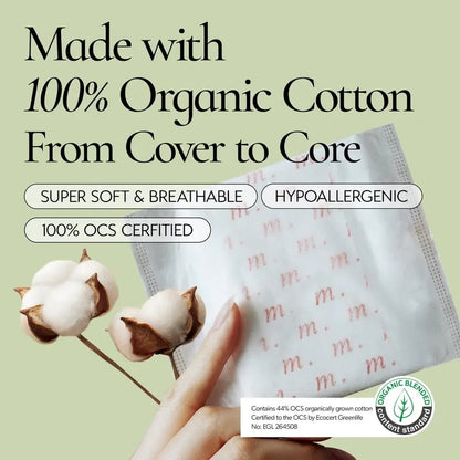 100% organic cotton