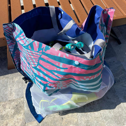 🔥LAST DAY 50% OFF -🌊All-In-one Floating Hammock & Beach Tote🛍️