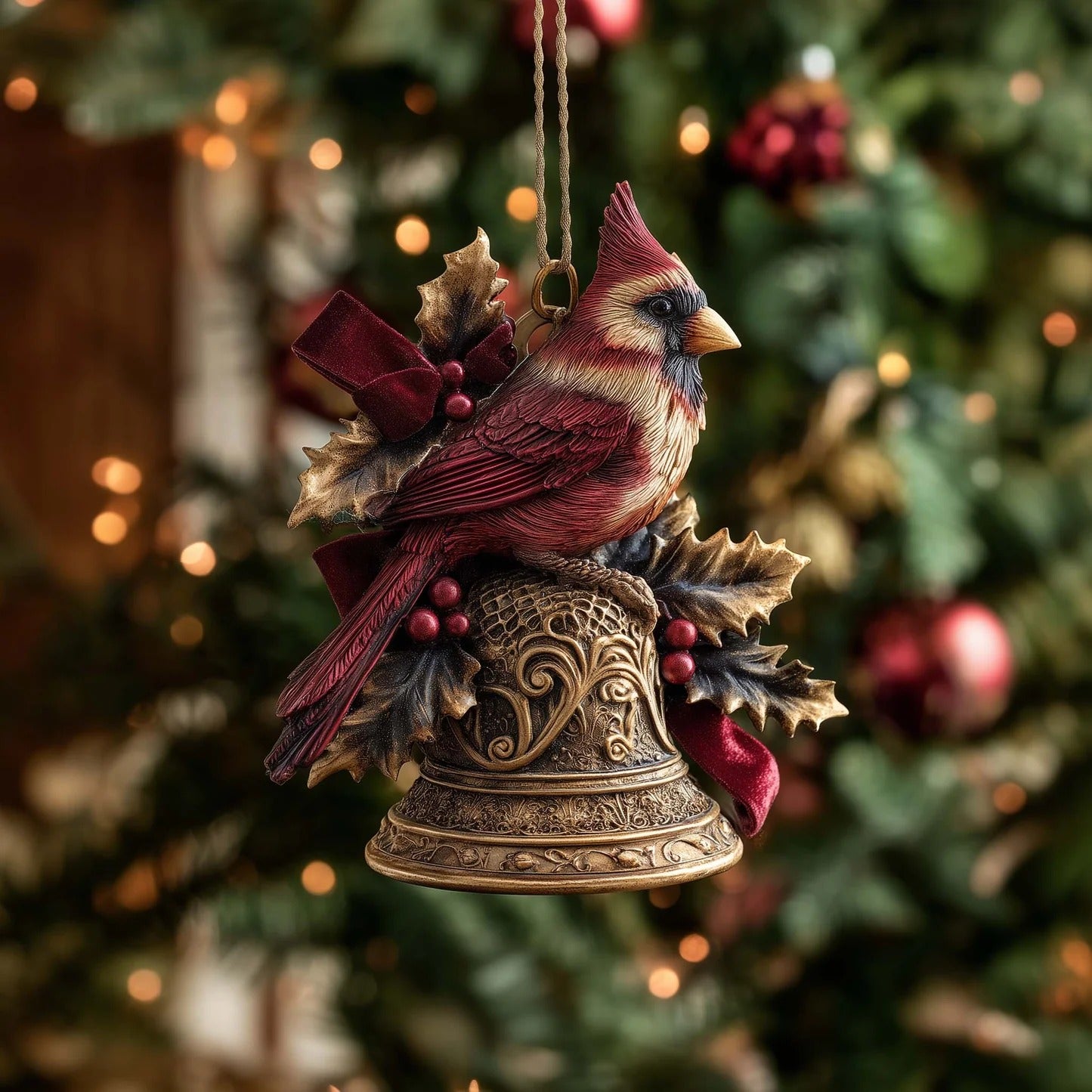 Woodland Blessings Bell Ornament Collection