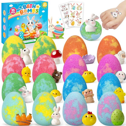 🫧 🥚 BunnyBurst Surprise Bath Bombs for Kids