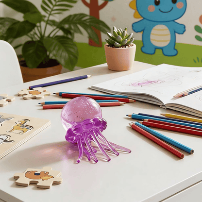 ⏰49% OFF✨ Cute Glitter Jellyfish Squishy
