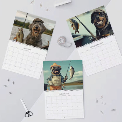 2026 Dog Fishing Calendar
