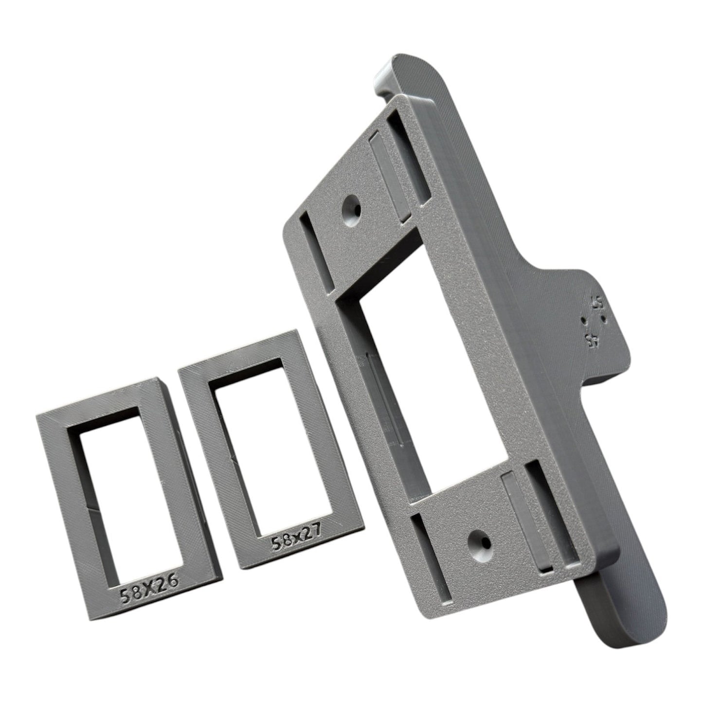 🔧 Adjustable Tubular Latch Jig Router Template