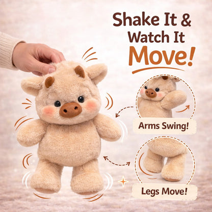 A running plush toy
