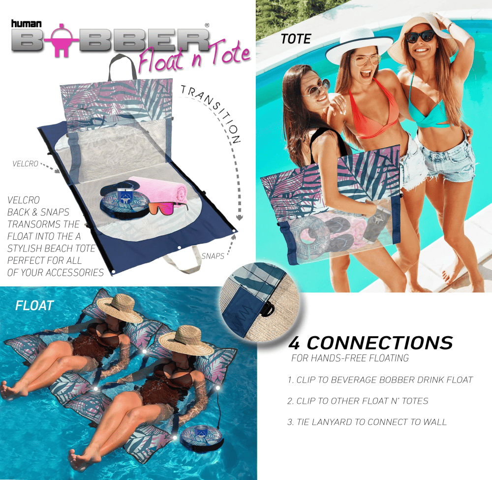 🔥LAST DAY 50% OFF -🌊All-In-one Floating Hammock & Beach Tote🛍️