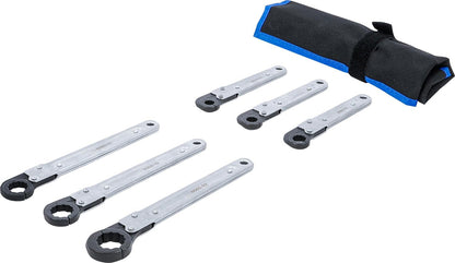 🔧 Line Ratchet Wrench Set | 6 pcs.
