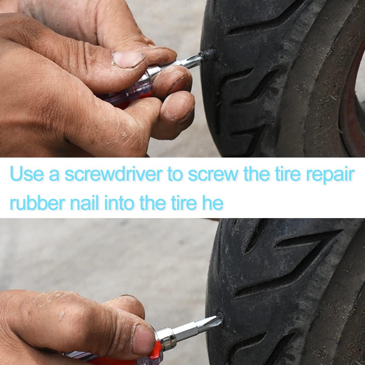 Last Week Clearance Sale 49%🔥Tire Repair Rubber Nail🚚BUY MORE SAVE MORE
