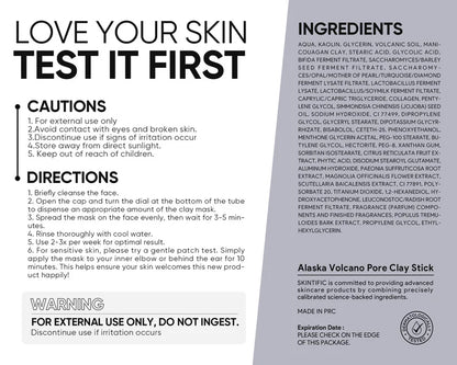 Alaska Volcano Blackhead Cleansing Mask Stick