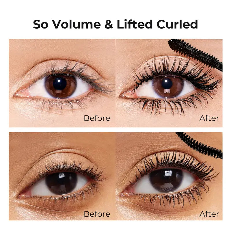 NEW Waterproof Mascara Black Volume Lengthening Smudge-proof Eyelashes Eye Makeup summeressentials