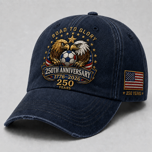 U.S. Commemorative Baseball Cap – A Fusion of Football Passion and National Pride
