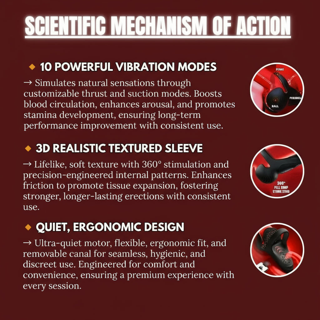 VitalEngine Pro-The #1 5-in-1 at-home trainer that reverses ED &amp; PE with advanced precision