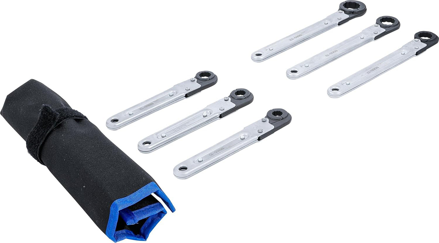 🔧 Line Ratchet Wrench Set | 6 pcs.