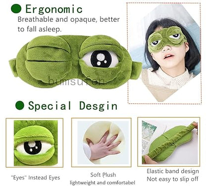Cute Frog Funny Eyeshade