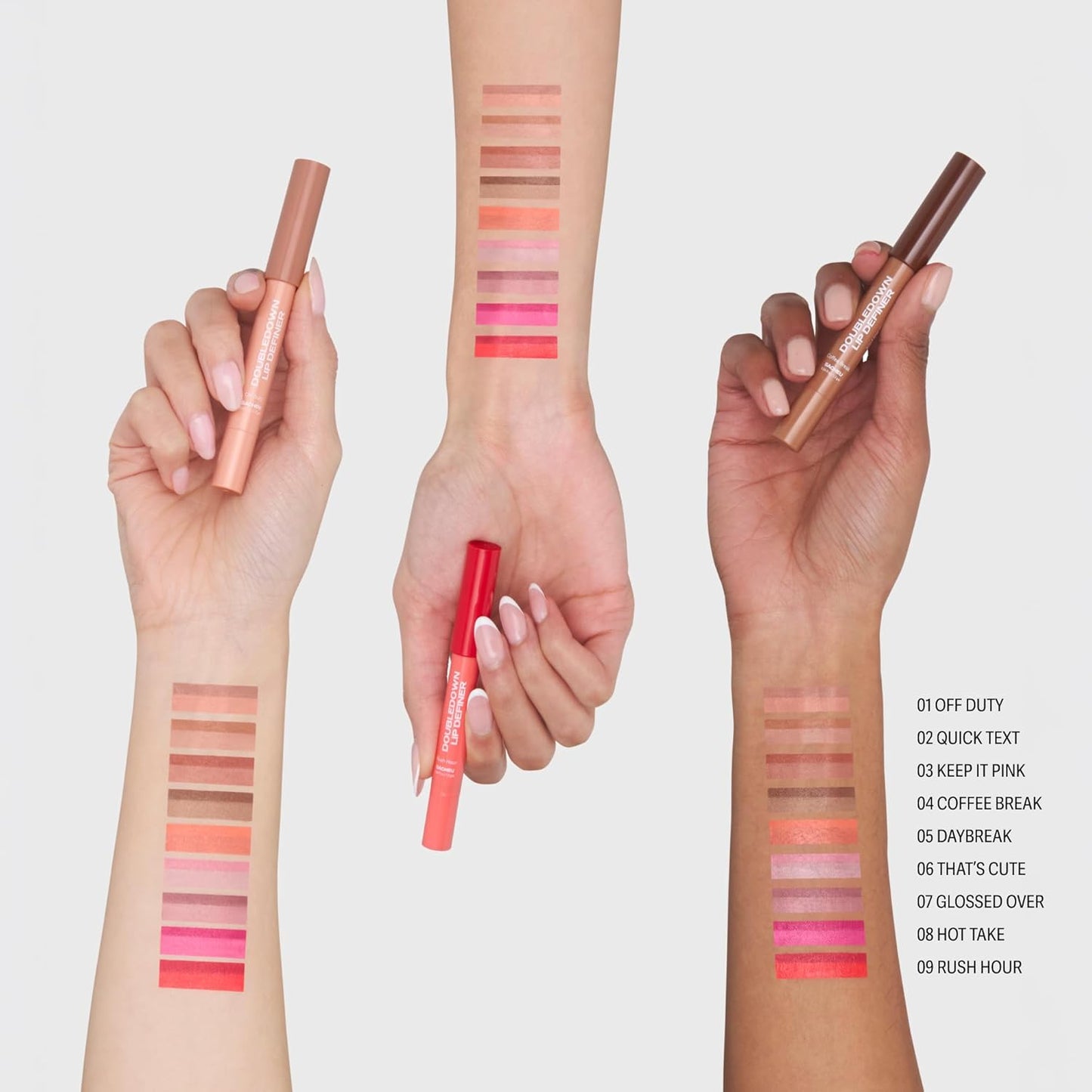 sacheu DoubleDown Lip Definer - 2-in-1 Lip Liner & Balm, Long-Lasting K-Beauty Lipstick with Satin Finish, Avocado Oil & Vitamin E