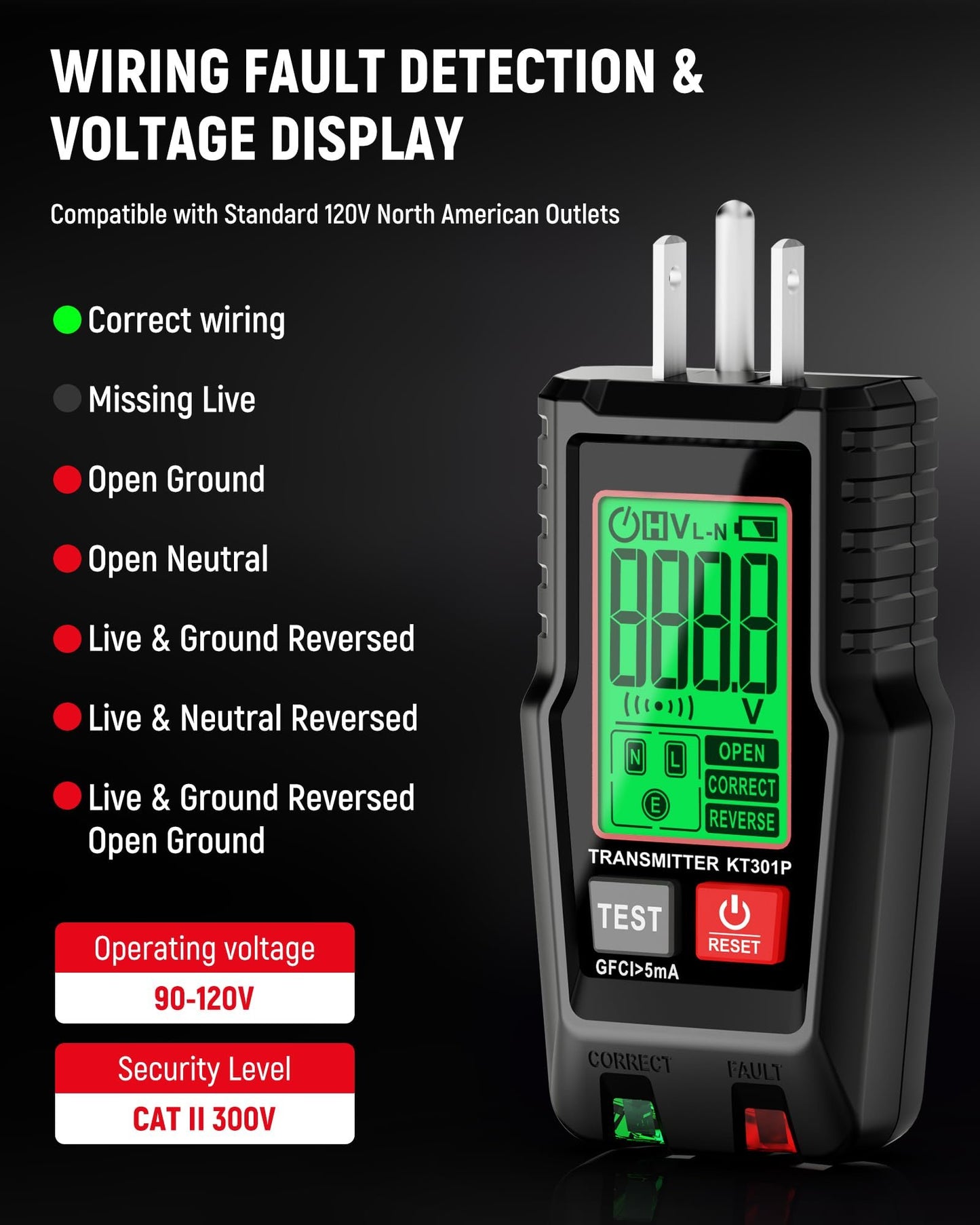 🔥Hot Sale 49% off🌟AC Circuit Breaker Finder Tool with LCD Display