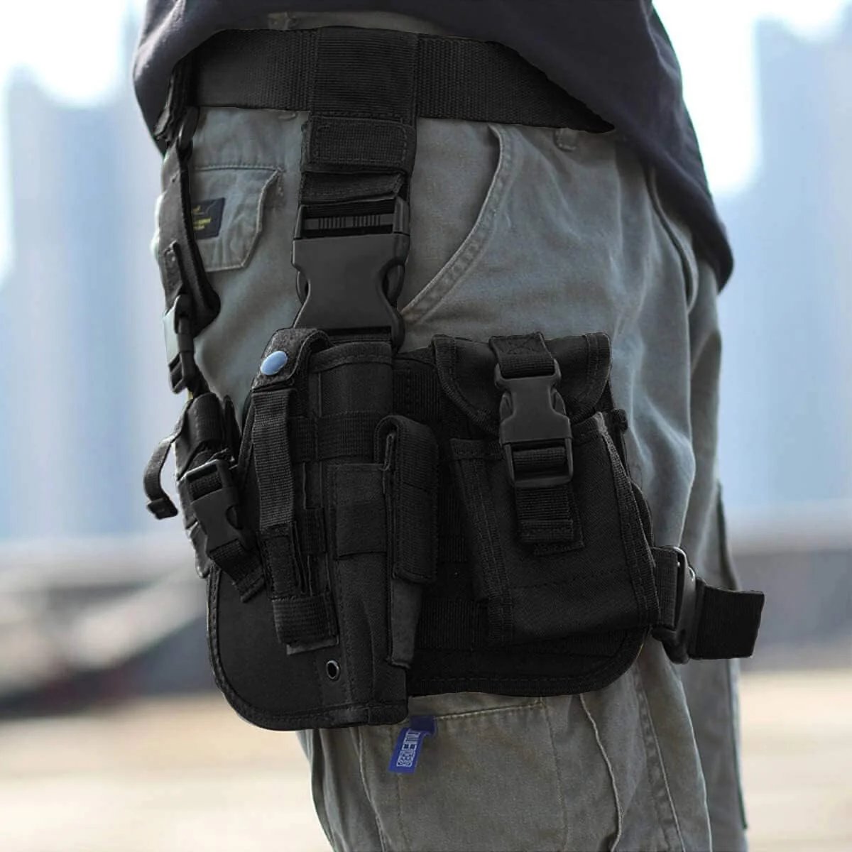 2026 Hot Sale 49% OFF🔥Tactical Adjustable Thigh Holster for Right-Handed Users