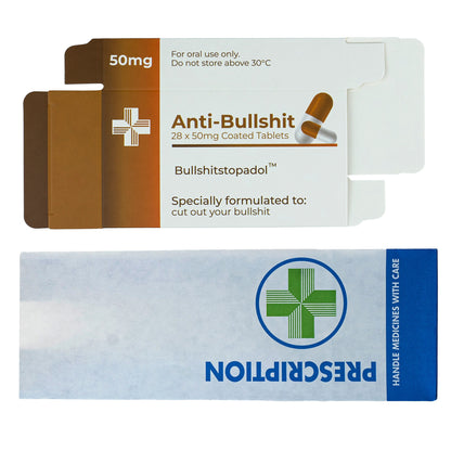 Anti-Cunt Prank Pill Box