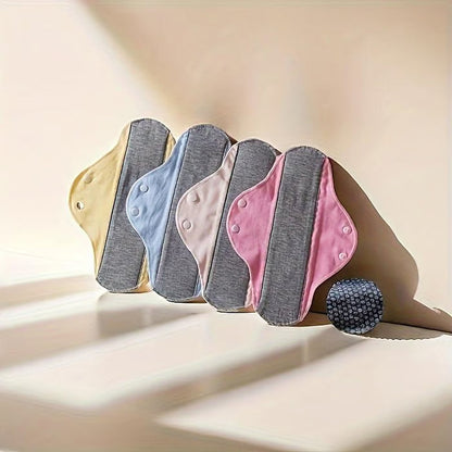 4pcs Leak-Proof & Waterproof Washable Incontinence Pads with Graphene Aseptic Technology for Elderly Care