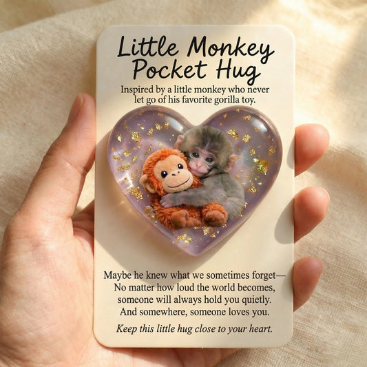 ❤🐵Punch & Friends: Little Monkey Pocket Hug