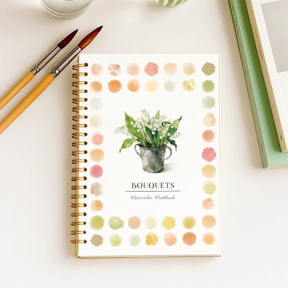 🔥HOT SALE 60%OFF🔥 - 🖼️Beginner-Friendly💕 Watercolor Workbook
