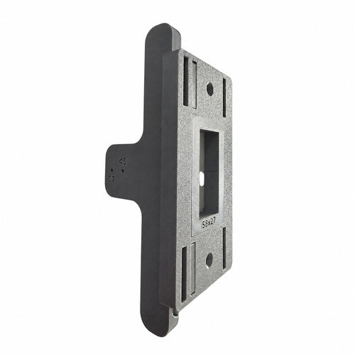 🔧 Adjustable Tubular Latch Jig Router Template