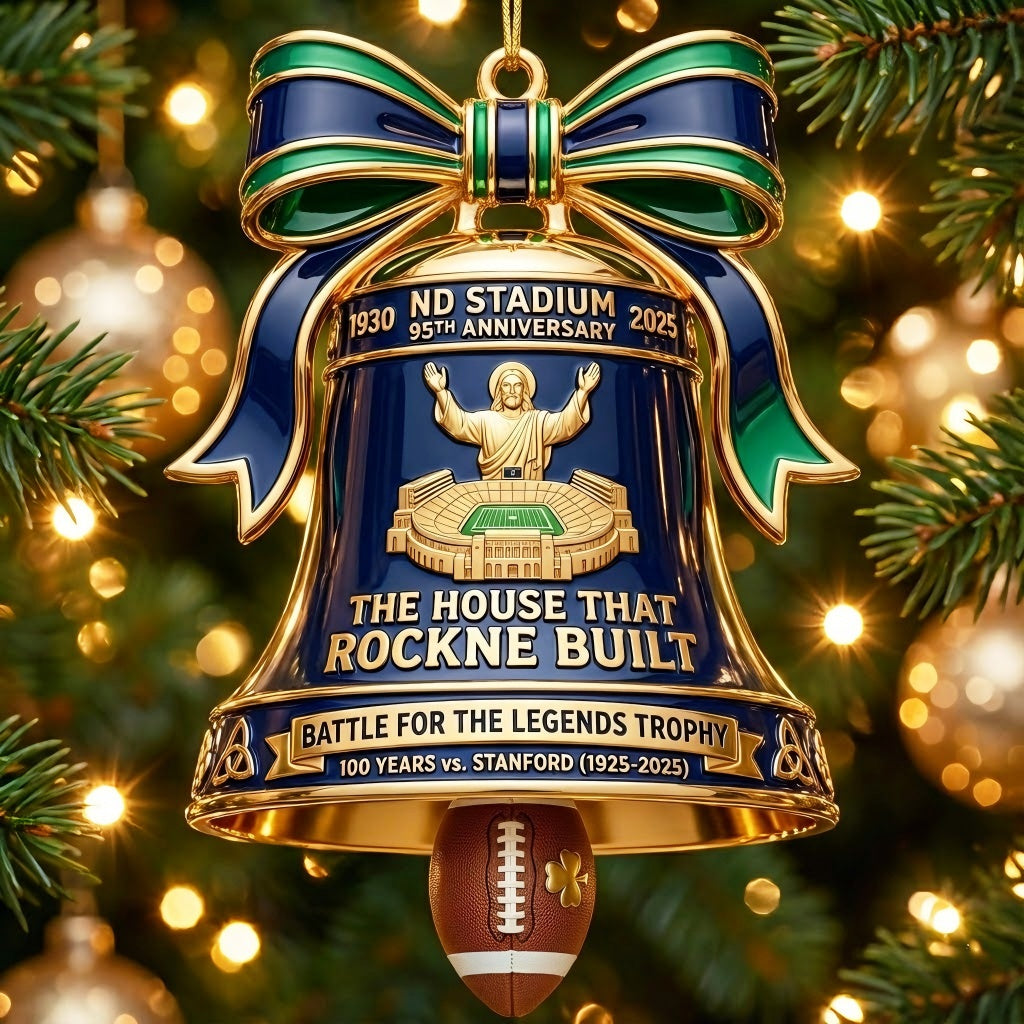 ☘️ 【Go Irish!】ND Stadium 95th & Stanford Rivalry 100th Anniversary Bell 🔔