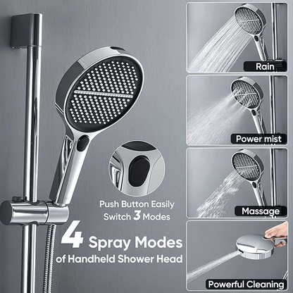 🏆Flash Sale⚡ 50K+ SOLD! Almost Gone-💥💥2025 New Product 💥High-End Pressurized Large Panel Shower Head