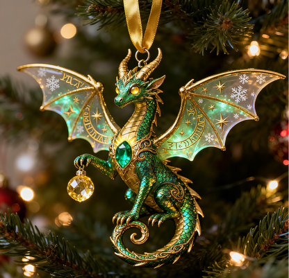 Dragon Christmas Ornament 🐉✨