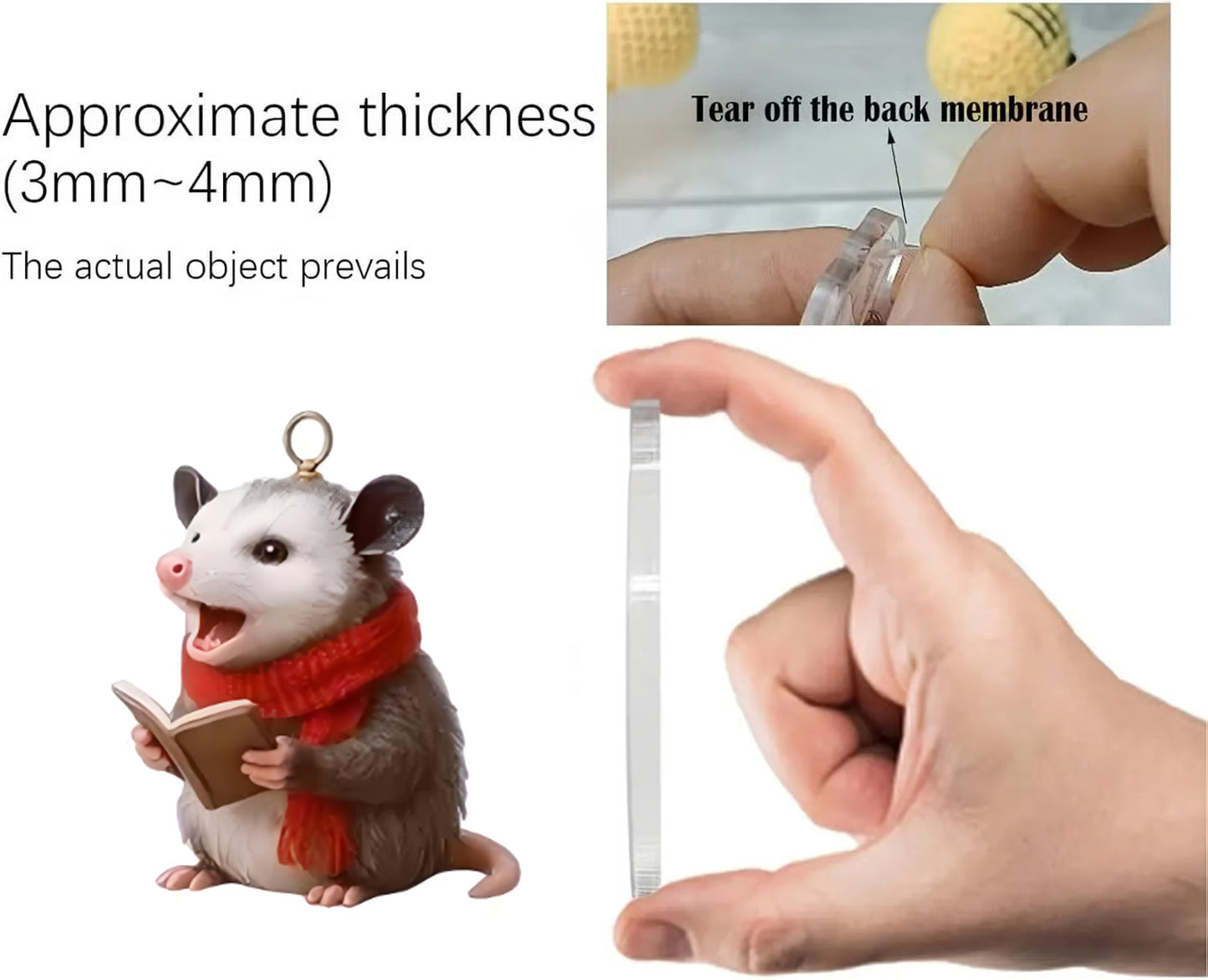 Possum Christmas Advent Calendar 2025 - 🐁3D Doll(24Pcs)