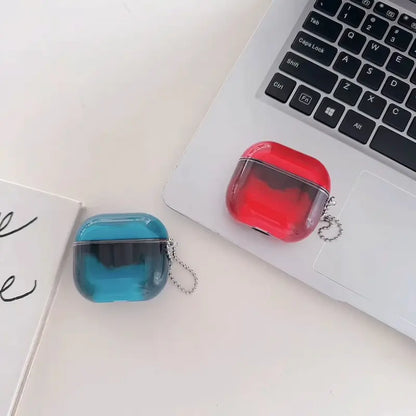 Earbuds Cover Compatible with AirPods 1/2/3, Glow-in-The-Dark Quicksand Earbud Case for AirPods 4 & Pro Series