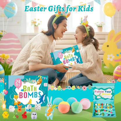 Easter Sale🐰🛁Bath Bombs for Kids with Surprise Inside🥚✨