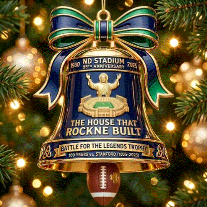 ☘️ 【Go Irish!】ND Stadium 95th & Stanford Rivalry 100th Anniversary Bell 🔔