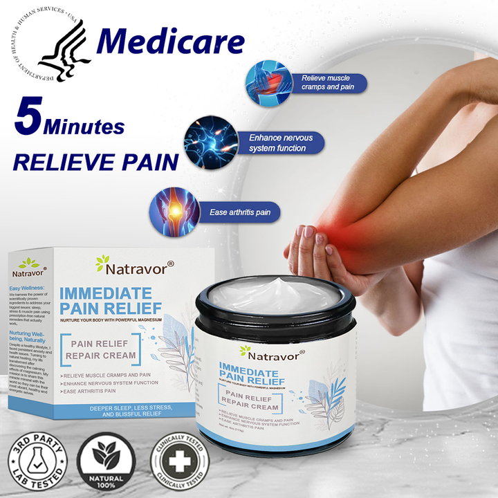 ✅𝐌𝐚𝐲𝐨 𝐂𝐥𝐢𝐧𝐢𝐜 𝐎𝐟𝐟𝐢𝐜𝐢𝐚𝐥: Natravor® Magnesium pain relief healing cream  (Treatment for arthritis, neuropathyy, rheumatic diseases, muscle spasms, twitches and sports injuries )