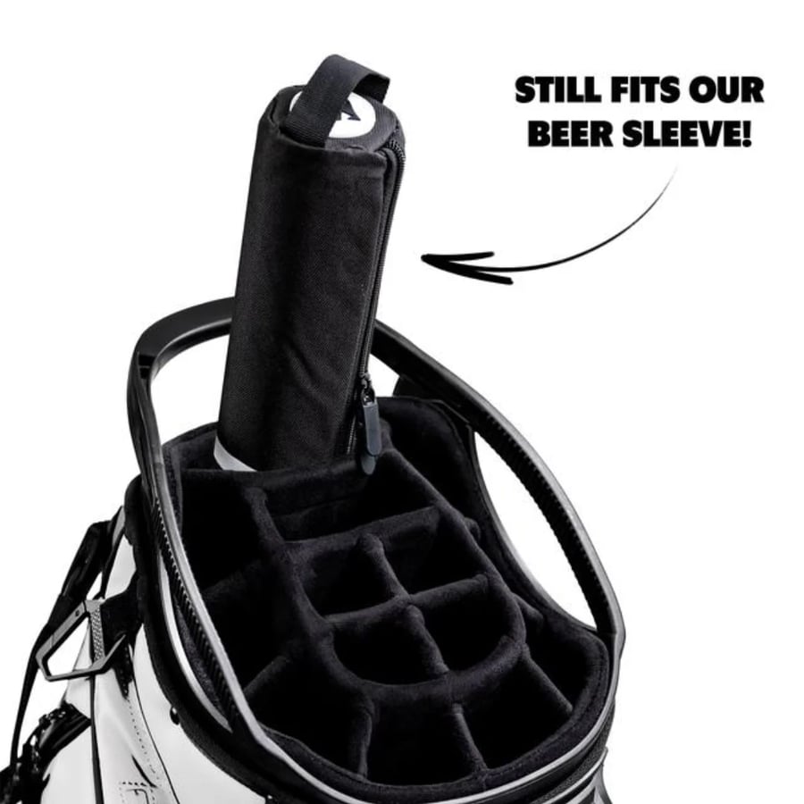 🔥LAST DAY 49% OFF - ⛳️Golf Bag Beverage Sleeve (Fits Most Golf Bags • Holds 7 Cans • Moisture-Resistant Cold Storage 🍻🧊)