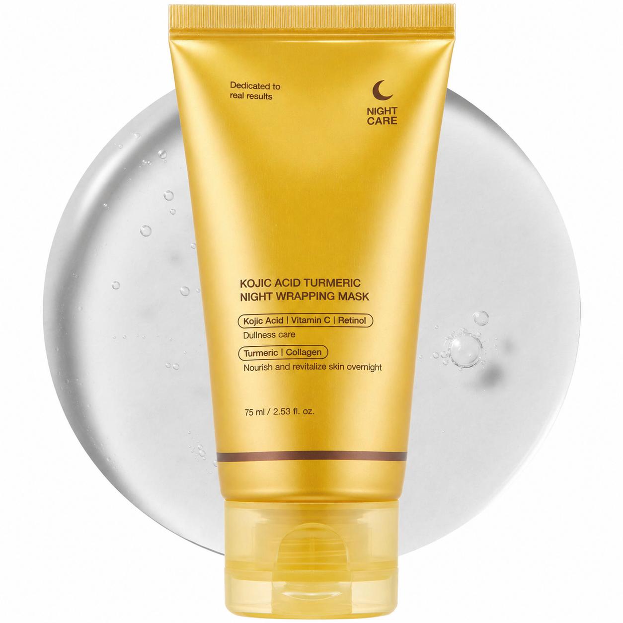 Collagen Night Wrapping Mask：Awaken Your Glow: Quick Dry Easy Peel Overnight Collagen Facial Mask