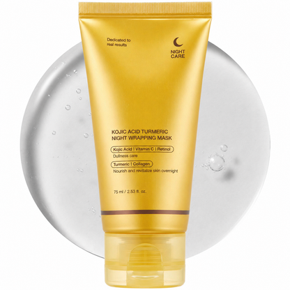 Collagen Night Wrapping Mask：Awaken Your Glow: Quick Dry Easy Peel Overnight Collagen Facial Mask