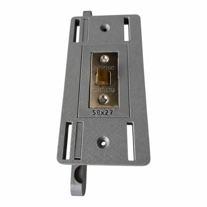 🔧 Adjustable Tubular Latch Jig Router Template